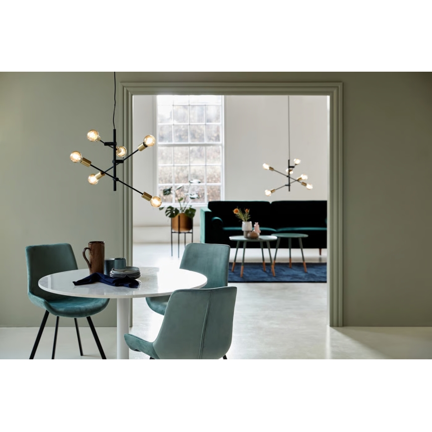 Nordlux - Κρεμαστό φωτιστικό με καλώδιο JOSEFINE 6xE27/25W/230V