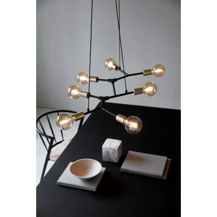 Nordlux - Κρεμαστό φωτιστικό με καλώδιο JOSEFINE 7xE27/60W/230V