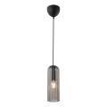 Nordlux - Κρεμαστό φωτιστικό με καλώδιο MIELLA 1xE27/25W/230V καπνιστό