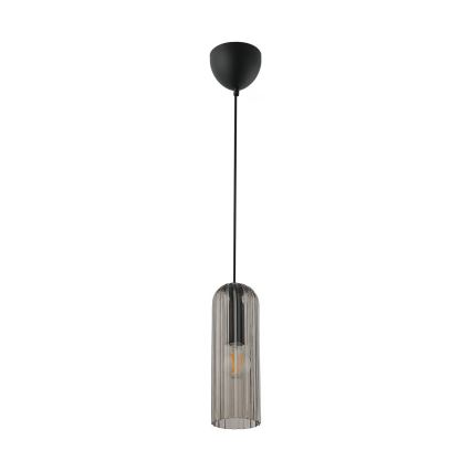 Nordlux - Κρεμαστό φωτιστικό με καλώδιο MIELLA 1xE27/25W/230V καπνιστό