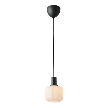 Nordlux - Κρεμαστό φωτιστικό με καλώδιο MILFORD 1xE27/40W/230V μαύρο