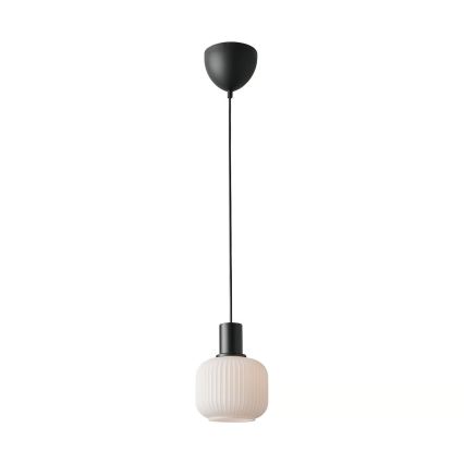 Nordlux - Κρεμαστό φωτιστικό με καλώδιο MILFORD 1xE27/40W/230V μαύρο