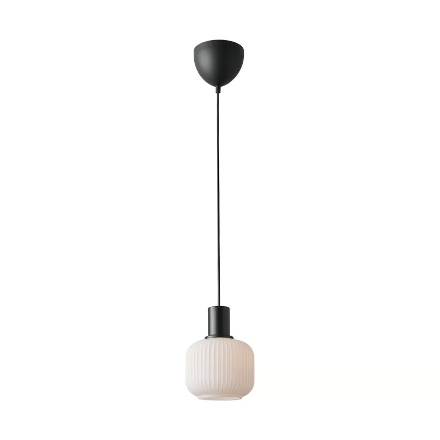 Nordlux - Κρεμαστό φωτιστικό με καλώδιο MILFORD 1xE27/40W/230V μαύρο