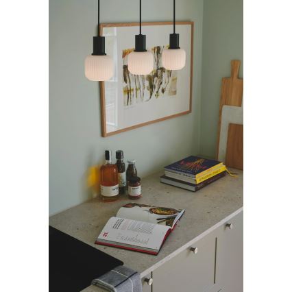 Nordlux - Κρεμαστό φωτιστικό με καλώδιο MILFORD 3xE14/25W/230V