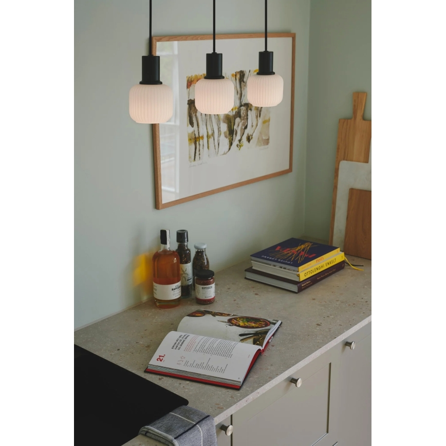 Nordlux - Κρεμαστό φωτιστικό με καλώδιο MILFORD 3xE14/25W/230V