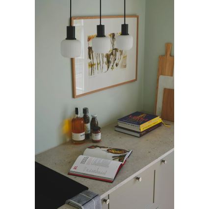 Nordlux - Κρεμαστό φωτιστικό με καλώδιο MILFORD 3xE14/25W/230V