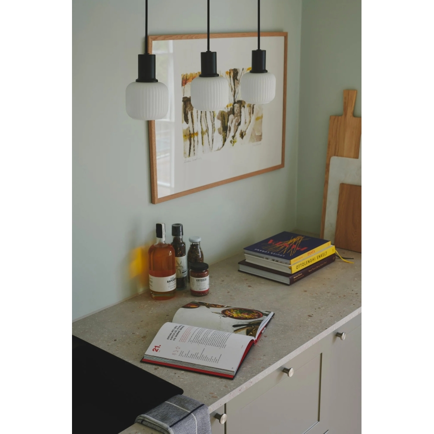 Nordlux - Κρεμαστό φωτιστικό με καλώδιο MILFORD 3xE14/25W/230V