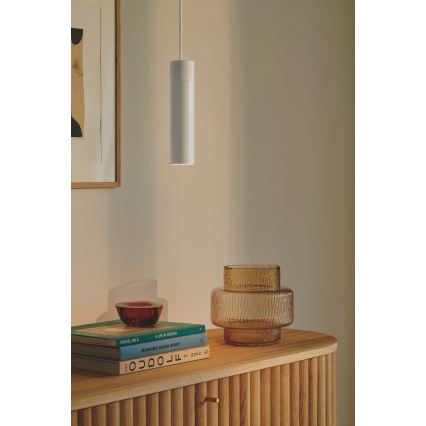 Nordlux - Κρεμαστό φωτιστικό με καλώδιο TILO 1xGU10/15W/230V λευκό