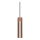 Nordlux - Κρεμαστό φωτιστικό με καλώδιο TILO 1xGU10/15W/230V ορείχαλκος