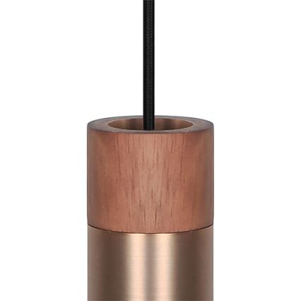 Nordlux - Κρεμαστό φωτιστικό με καλώδιο TILO 1xGU10/15W/230V ορείχαλκος