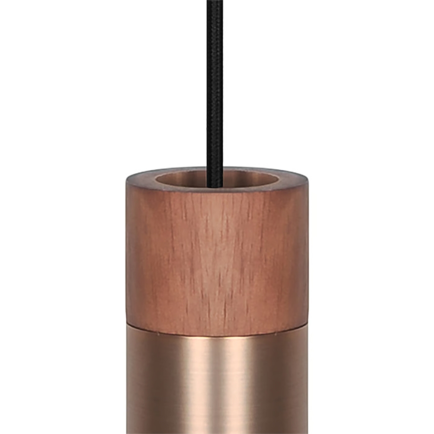 Nordlux - Κρεμαστό φωτιστικό με καλώδιο TILO 1xGU10/15W/230V ορείχαλκος