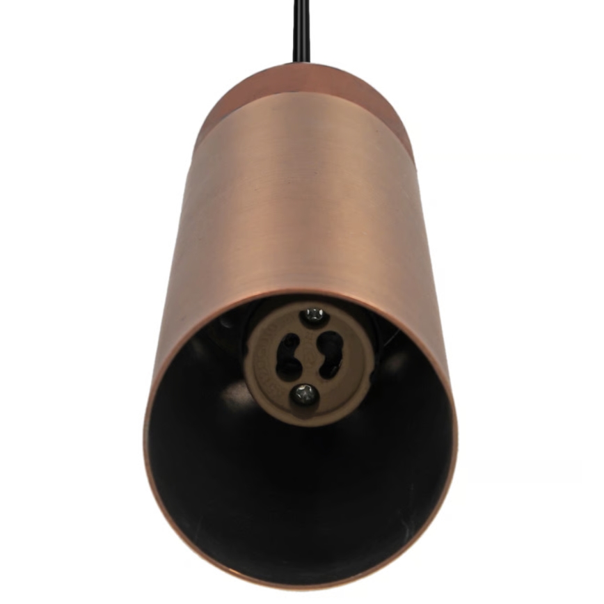 Nordlux - Κρεμαστό φωτιστικό με καλώδιο TILO 1xGU10/15W/230V ορείχαλκος