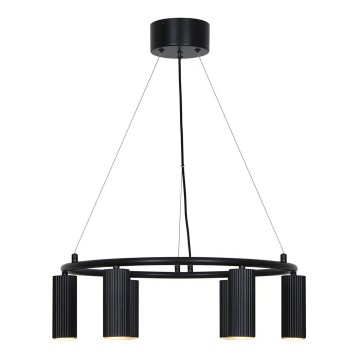 Nordlux - Κρεμαστό φωτιστικό με καλώδιο VICO 6xGU10/5W/230V μαύρο