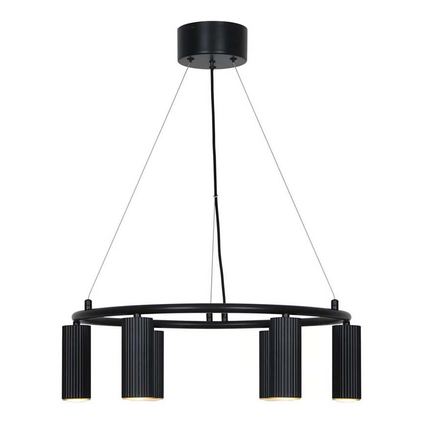 Nordlux - Κρεμαστό φωτιστικό με καλώδιο VICO 6xGU10/5W/230V μαύρο