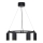 Nordlux - Κρεμαστό φωτιστικό με καλώδιο VICO 6xGU10/5W/230V μαύρο