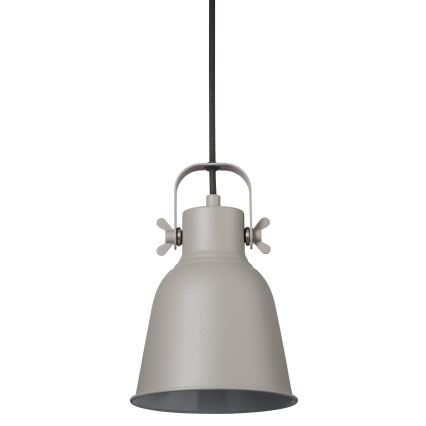 Nordlux - Κρεμαστό φωτιστικό οροφής ADRIAN 1xE27/25W/230V διάμετρος 16 cm γκρι