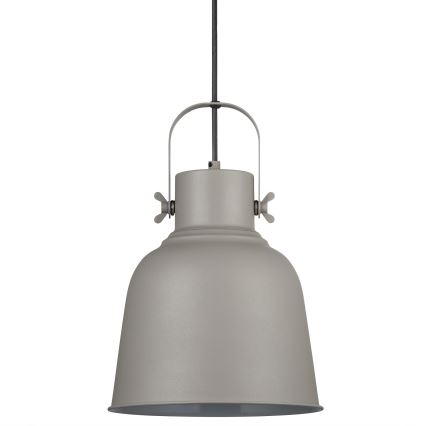 Nordlux - Κρεμαστό φωτιστικό οροφής ADRIAN 1xE27/25W/230V διάμετρος 25 cm γκρι