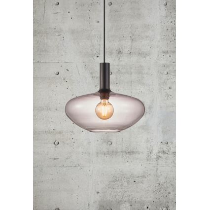 Nordlux - Κρεμαστό φωτιστικό οροφής ALTON 1xE27/60W/230V μαύρο