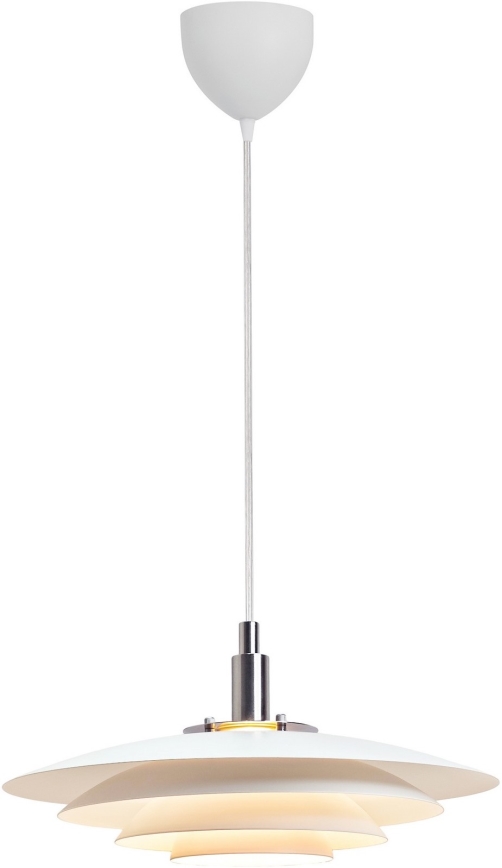 Nordlux - Κρεμαστό φωτιστικό οροφής BRETAGNE 1xG9/25W/230V λευκό