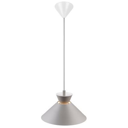 Nordlux - Κρεμαστό φωτιστικό οροφής DIAL 1xE27/40W/230V διάμετρος 25 cm γκρι