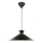 Nordlux - Κρεμαστό φωτιστικό οροφής DIAL 1xE27/40W/230V διάμετρος 45 cm μαύρο