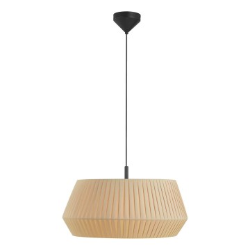 Nordlux - Κρεμαστό φωτιστικό οροφής DICTE 1xE27/60W/230V pr.53 cm μπεζ