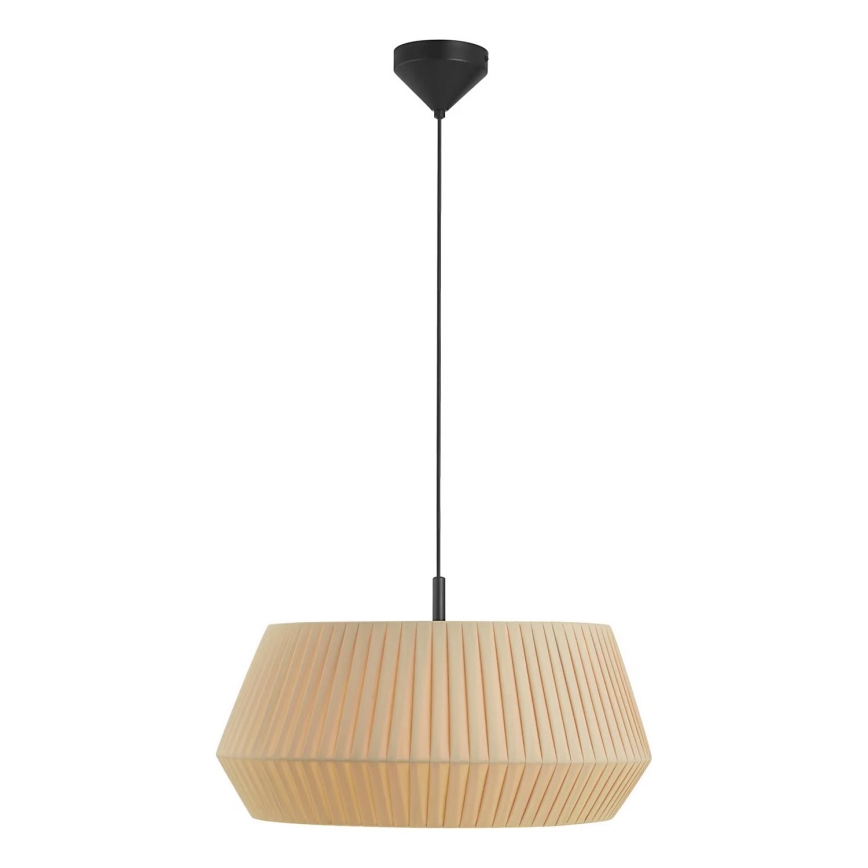 Nordlux - Κρεμαστό φωτιστικό οροφής DICTE 1xE27/60W/230V pr.53 cm μπεζ