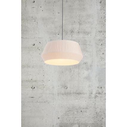 Nordlux - Κρεμαστό φωτιστικό οροφής DICTE 1xE27/60W/230V pr.53 cm μπεζ