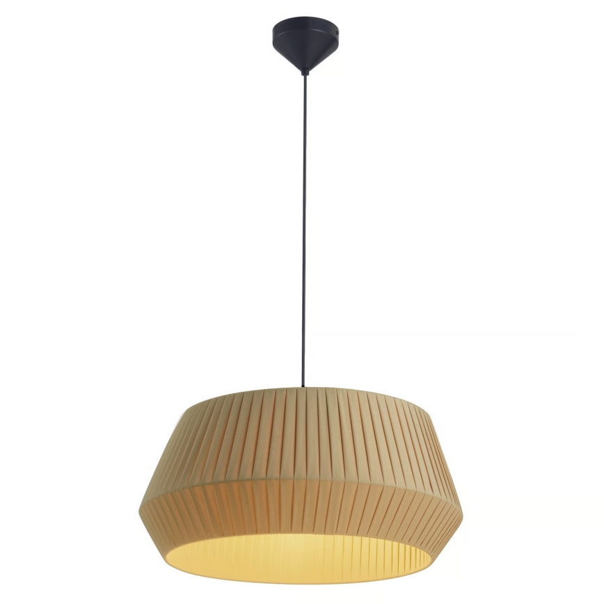 Nordlux - Κρεμαστό φωτιστικό οροφής DICTE 1xE27/60W/230V pr.53 cm μπεζ