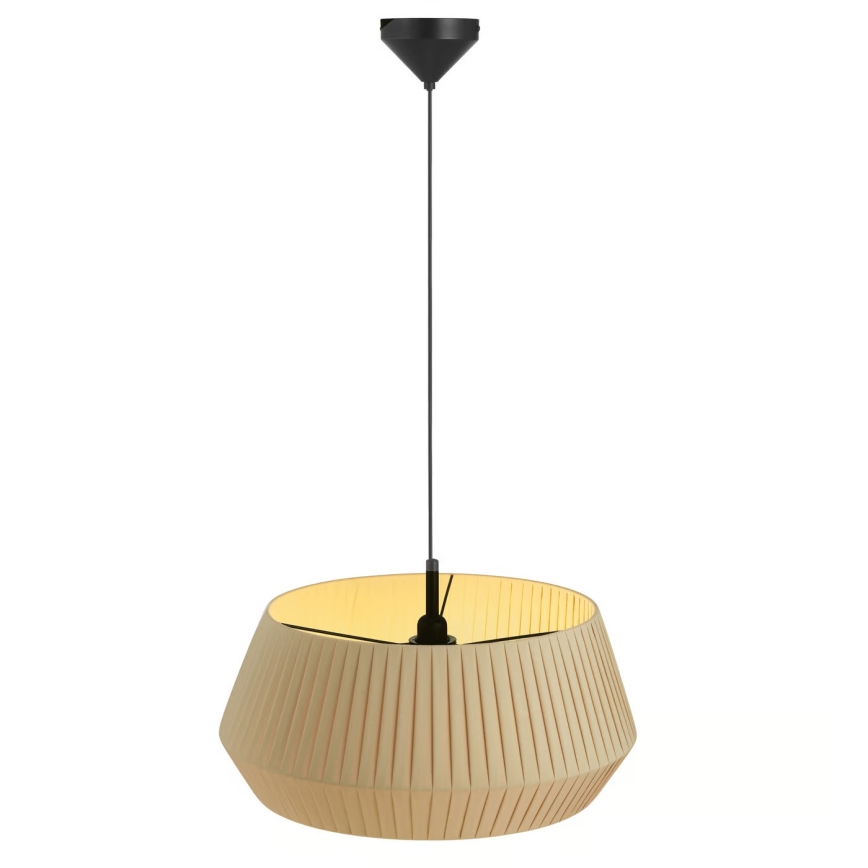 Nordlux - Κρεμαστό φωτιστικό οροφής DICTE 1xE27/60W/230V pr.53 cm μπεζ