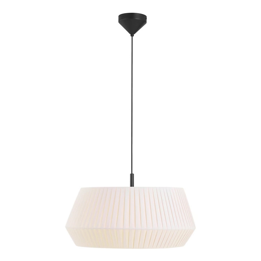 Nordlux - Κρεμαστό φωτιστικό οροφής DICTE 1xE27/60W/230V διάμετρος 53 cm λευκό