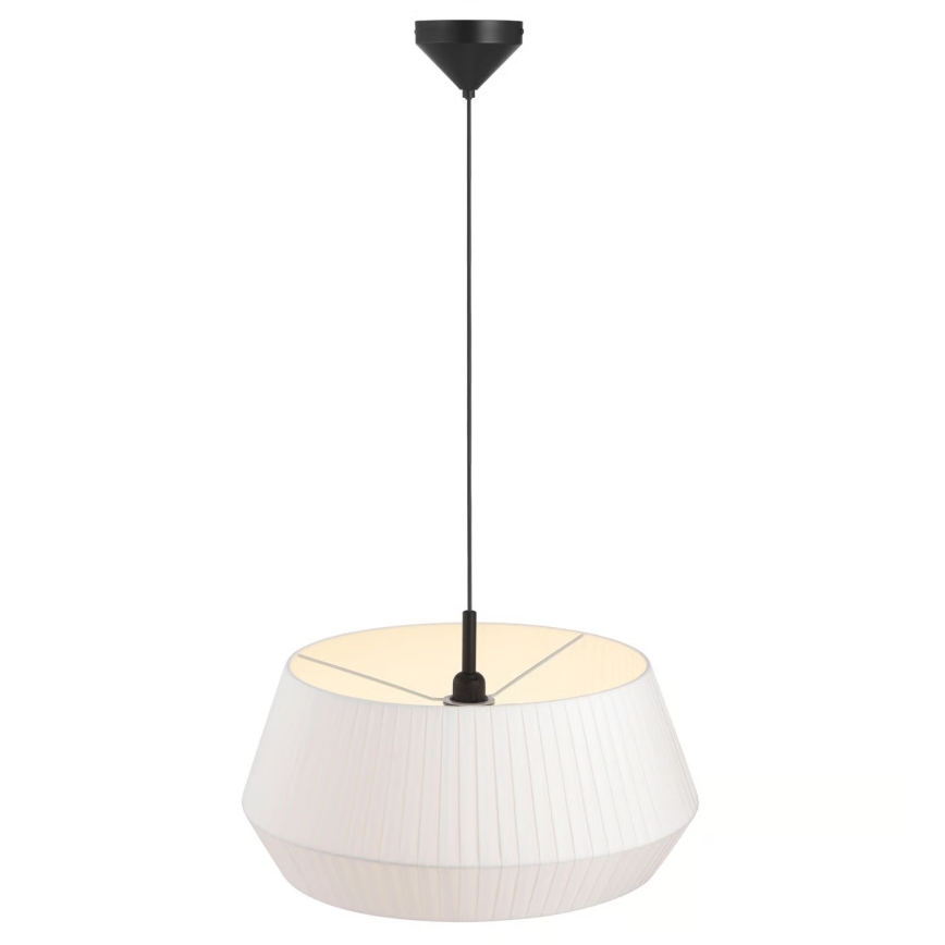 Nordlux - Κρεμαστό φωτιστικό οροφής DICTE 1xE27/60W/230V διάμετρος 53 cm λευκό