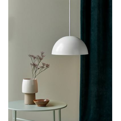 Nordlux - Κρεμαστό φωτιστικό οροφής ELLEN 1xE27/40W/230V λευκό