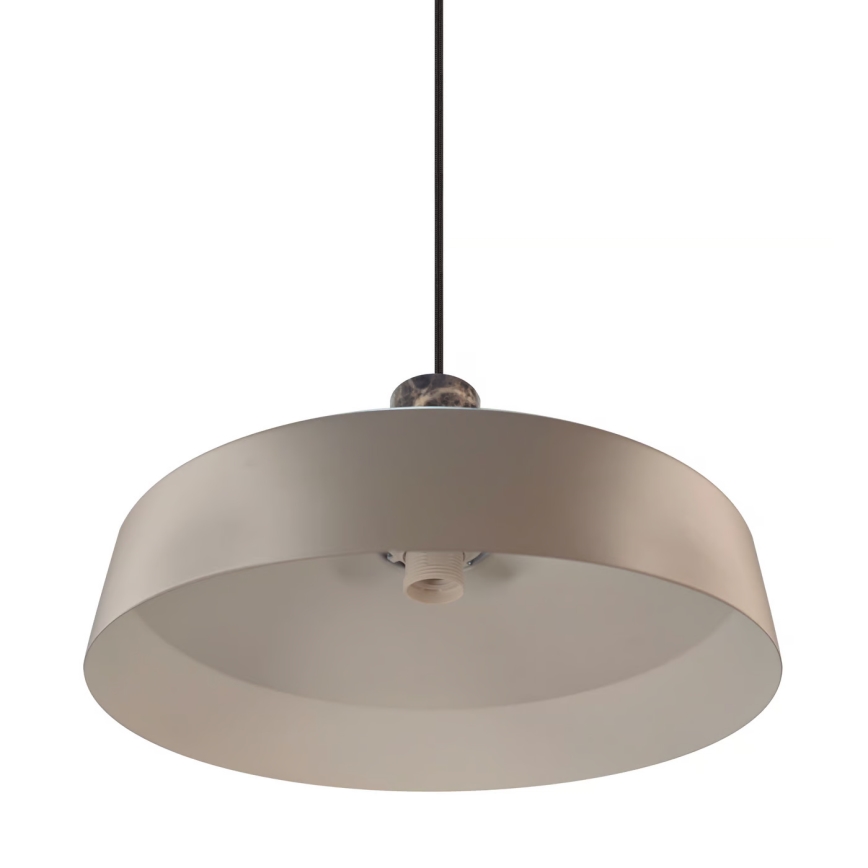 Nordlux - Κρεμαστό φωτιστικό οροφής ELVAS 1xE27/60W/230V διάμετρος 37,5 cm καφέ