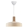 Nordlux - Κρεμαστό φωτιστικό οροφής ELVAS 1xE27/60W/230V διάμετρος 37,5 cm μπεζ