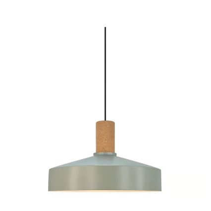 Nordlux - Κρεμαστό φωτιστικό οροφής ELVAS 1xE27/60W/230V διάμετρος 37,5 cm πράσινο