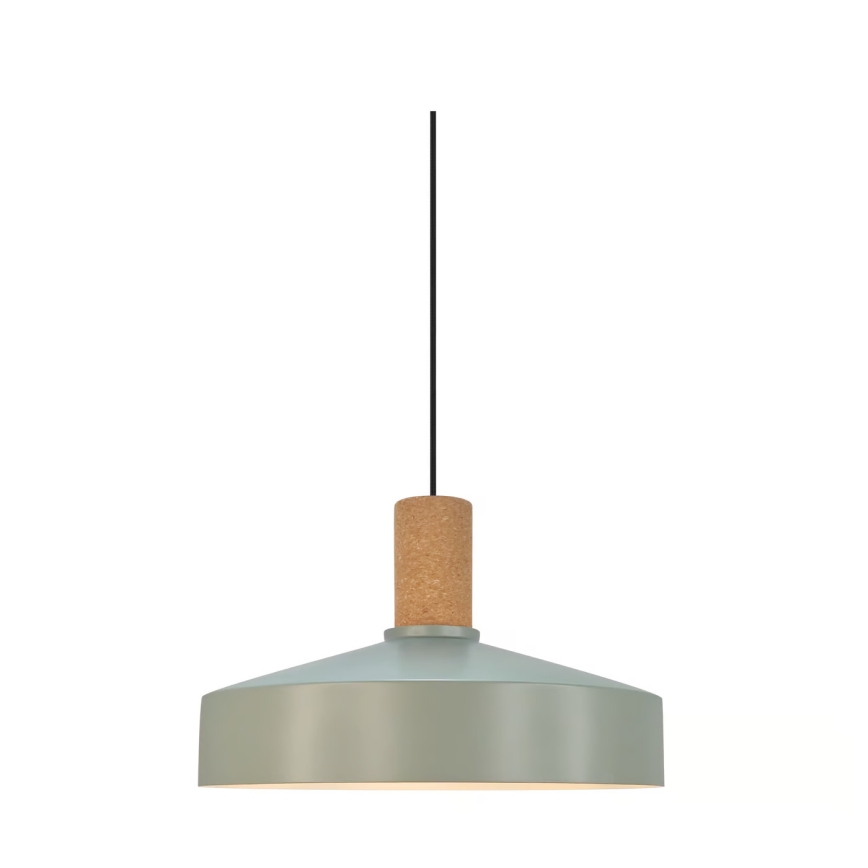 Nordlux - Κρεμαστό φωτιστικό οροφής ELVAS 1xE27/60W/230V διάμετρος 37,5 cm πράσινο