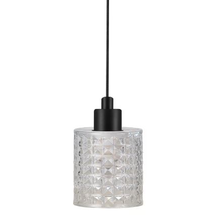 Nordlux - Κρεμαστό φωτιστικό οροφής HOLLYWOOD 1xE27/60W/230V διαφανές