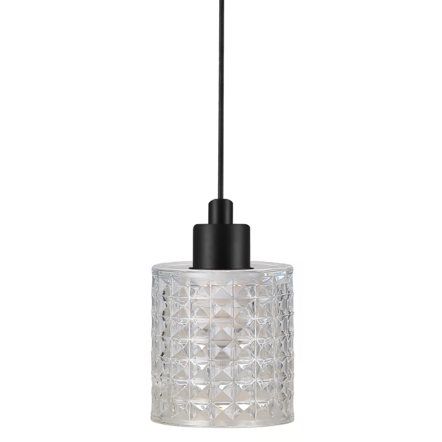Nordlux - Κρεμαστό φωτιστικό οροφής HOLLYWOOD 1xE27/60W/230V διαφανές