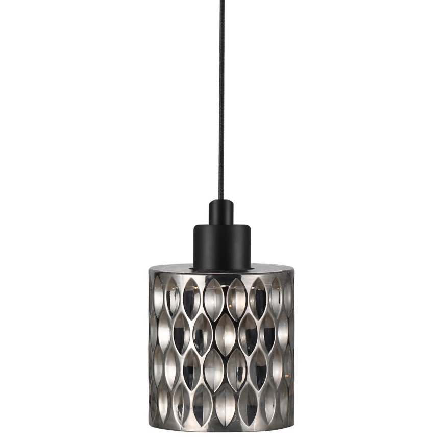 Nordlux - Κρεμαστό φωτιστικό οροφής HOLLYWOOD 1xE27/60W/230V φιμέ
