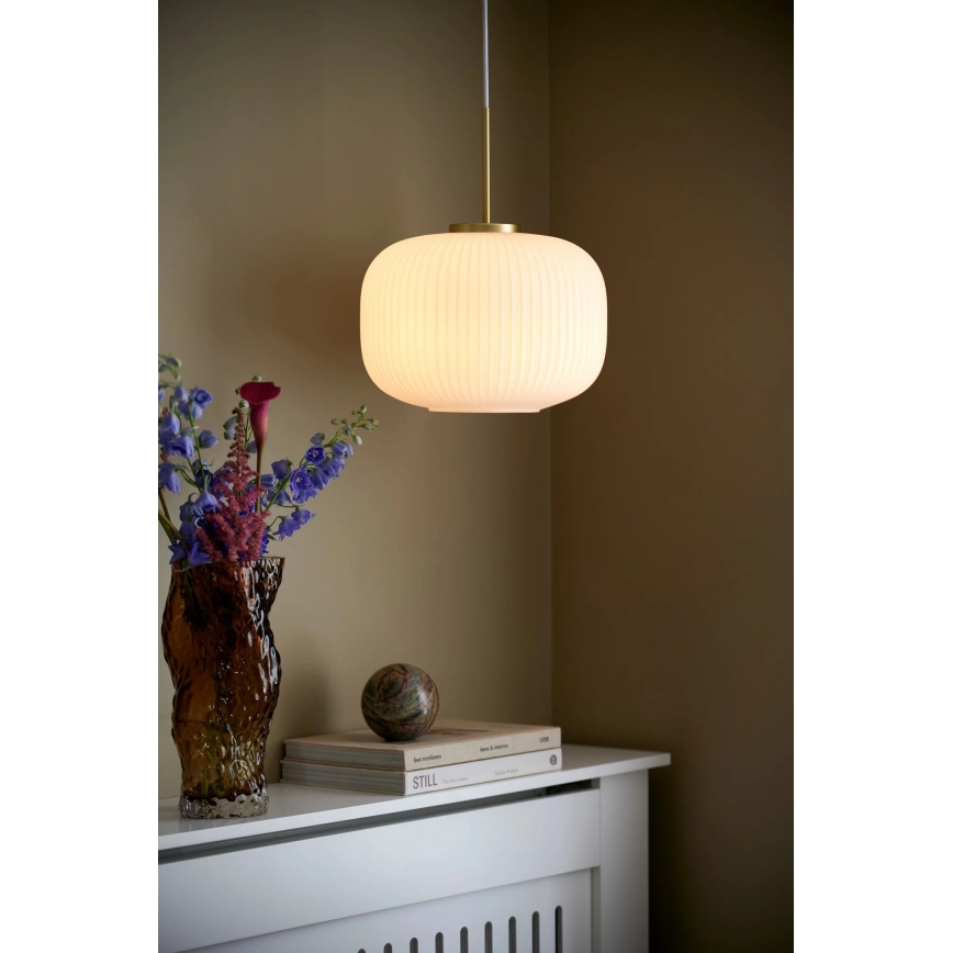 Nordlux - Κρεμαστό φωτιστικό οροφής MILFORD 1xE27/40W/230V διάμετρος 30 cm