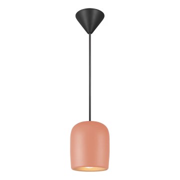Nordlux - Κρεμαστό φωτιστικό οροφής NOTTI 1xE27/25W/230V πορτοκαλί