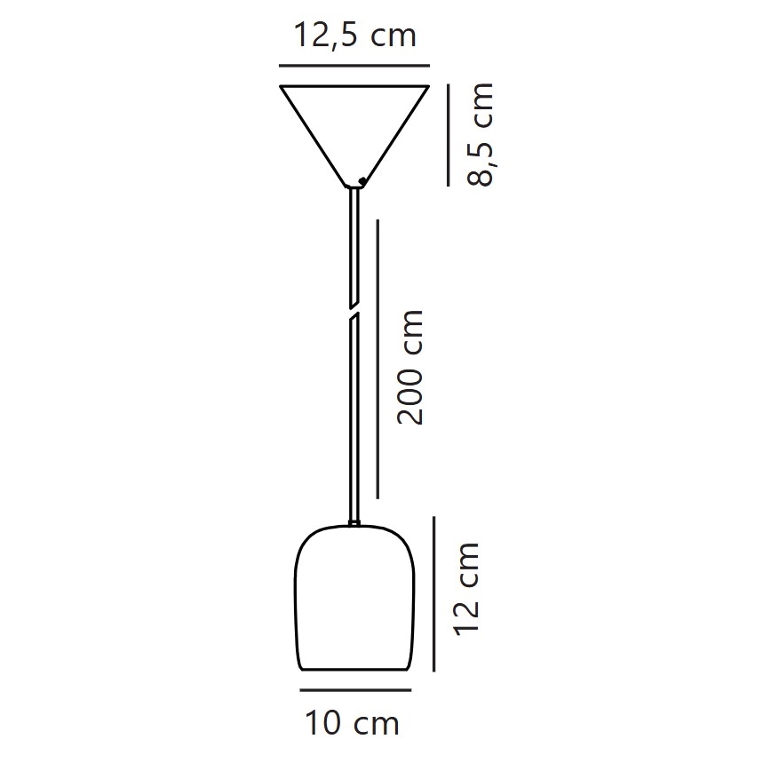 Nordlux - Κρεμαστό φωτιστικό οροφής NOTTI 1xE27/25W/230V πορτοκαλί