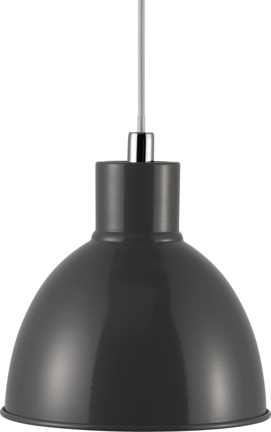 Nordlux - Κρεμαστό φωτιστικό οροφής POP 1xE27/40W/230V ανθρακί