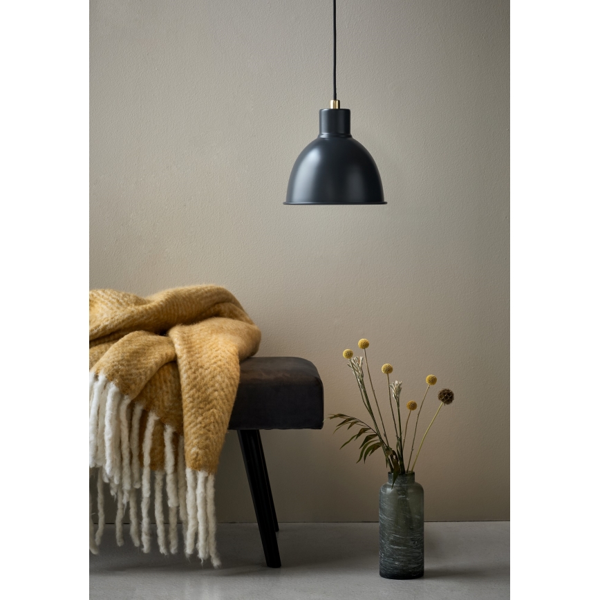 Nordlux - Κρεμαστό φωτιστικό οροφής POP 1xE27/60W/230V μαύρο