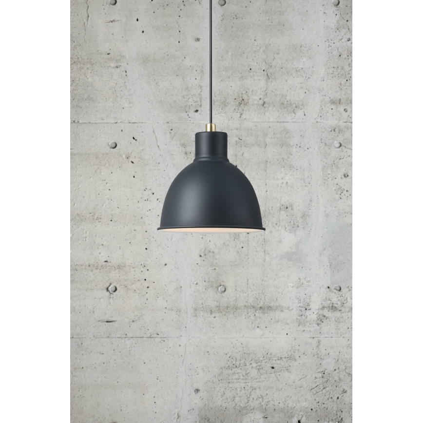 Nordlux - Κρεμαστό φωτιστικό οροφής POP 1xE27/60W/230V μαύρο