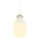 Nordlux - Κρεμαστό φωτιστικό οροφής RAITO 1xE27/25W/230V ορείχαλκος/λευκό
