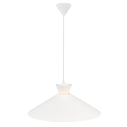 Nordlux - Κρεμαστό φωτιστικό οροφής DIAL 1xE27/40W/230V διάμετρος 45 cm λευκό