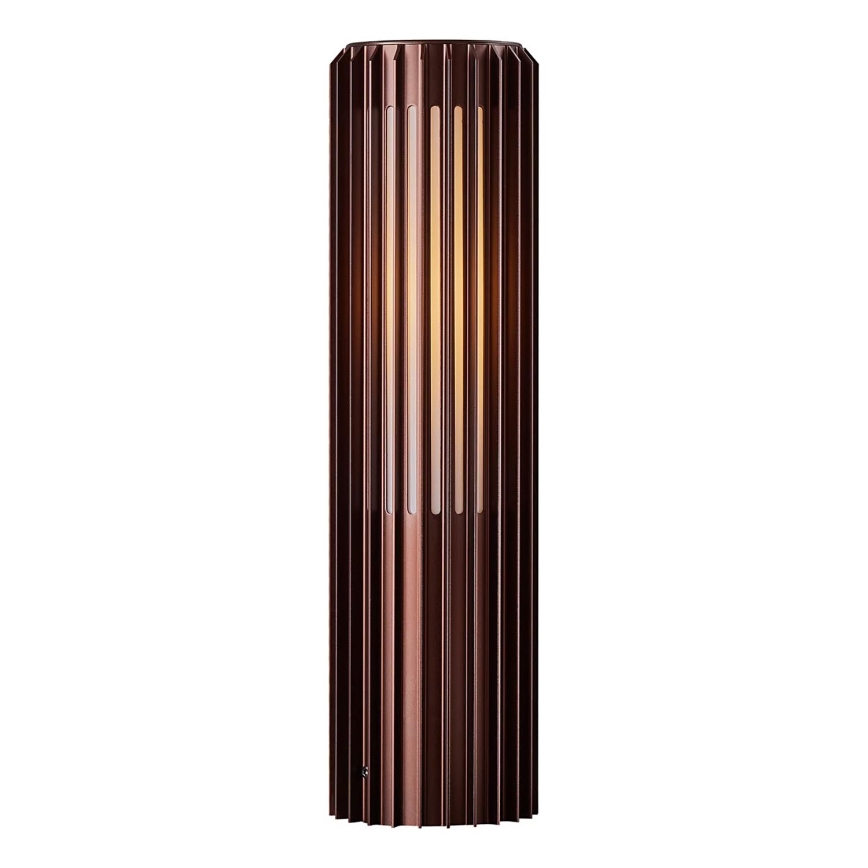 Nordlux - Λάμπα εξωτερικού χώρου ALUDRA 1xE27/15W/230V IP44 καφέ 45,4 cm