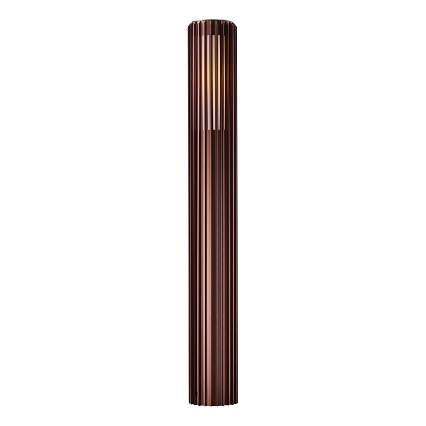 Nordlux - Λάμπα εξωτερικού χώρου ALUDRA 1xE27/15W/230V IP44 καφέ 95,4 cm